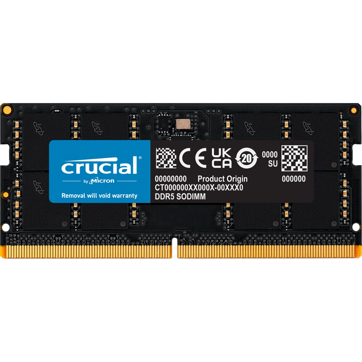 Crucial 32GB DDR5-5200 SODIMM CL42 (16Gbit), EAN: 649528936196_1