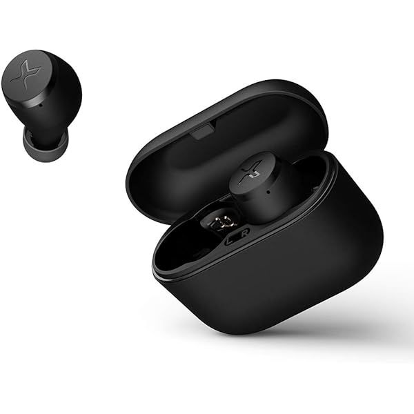 CASTI Edifier, wireless, intraauriculare - butoni, pt smartphone, microfon pe casca, conectare prin Bluetooth 5.2, USB-C, negru,  TWSX3S-BK , (timbru verde 0.18 lei)