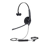 Jabra Biz 1500 Mono USB Căști Prin cablu Bandă de fixare pe cap Birou/Call center Negru