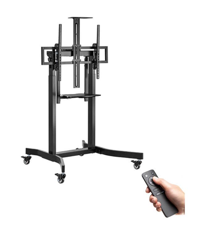 Stand TV mobil, motorizat, Blackmount BM-MOT120, 55”-100”, max.120 kg, negru