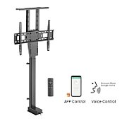 Stand TV motorizat pentru ecrane mari Blackmount BM-LIFT67TUYA,voice & app control, 37 -80 , max.60kg, negru