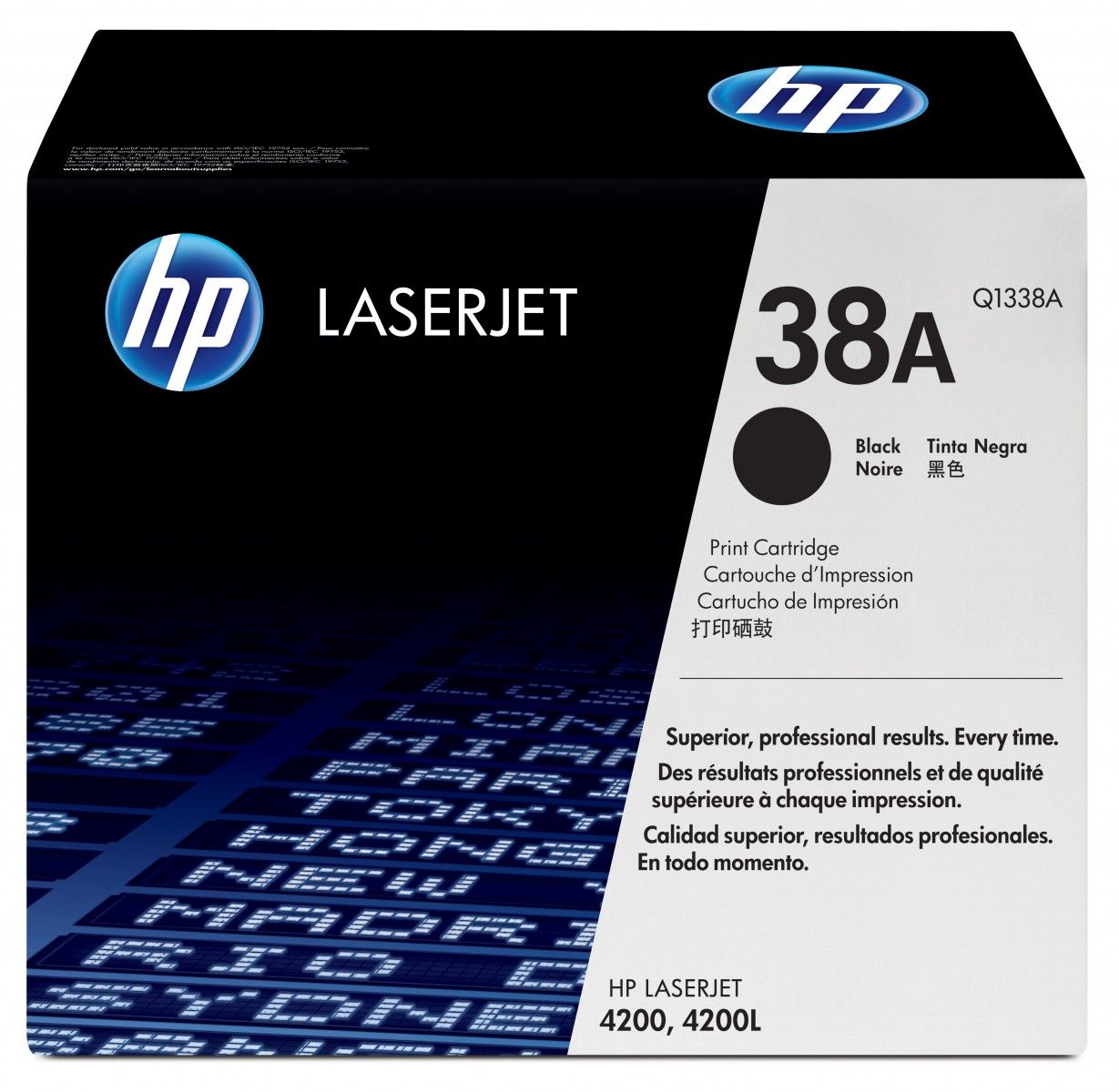 Cartus toner HP Q1338A ,Negru ,12 000 pagini ,Original (38a) 
