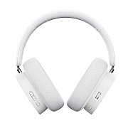 CASTI Baseus AeQur GH02 Gaming, wireless, 2.4GHz, Wireless, and Wired, microfon pe casca, Hi-Res Sound, 40 ore viata baterie, alb  A00050800211-00  (timbru verde 0.18 lei) - 6932172644369