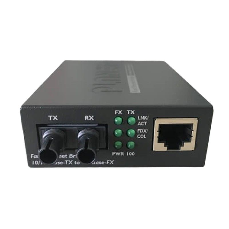 PLANET FT-801 convertoare media pentru rețea 100 Mbit/s 1310 nm Multimodală Negru