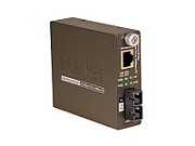 PLANET FST-802S15 convertoare media pentru rețea 100 Mbit/s 1310 nm Monomodală Negru