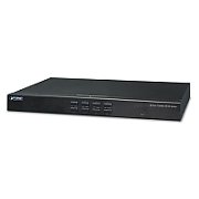 PLANET 16-Port Combo KVM Switch: switch-uri pentru tastatură, mouse și monitor (KVM) Raft pentru montat echipamente Negru