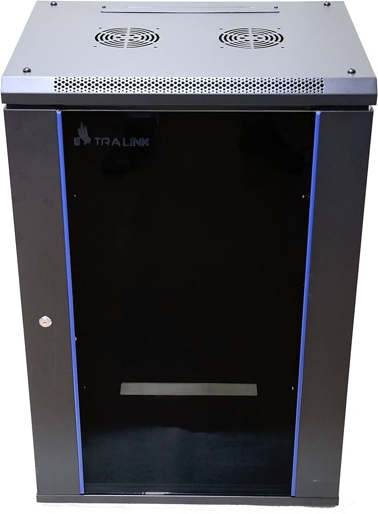 Extralink EX.14343 rack-uri 15U Raft montat pe perete Negru