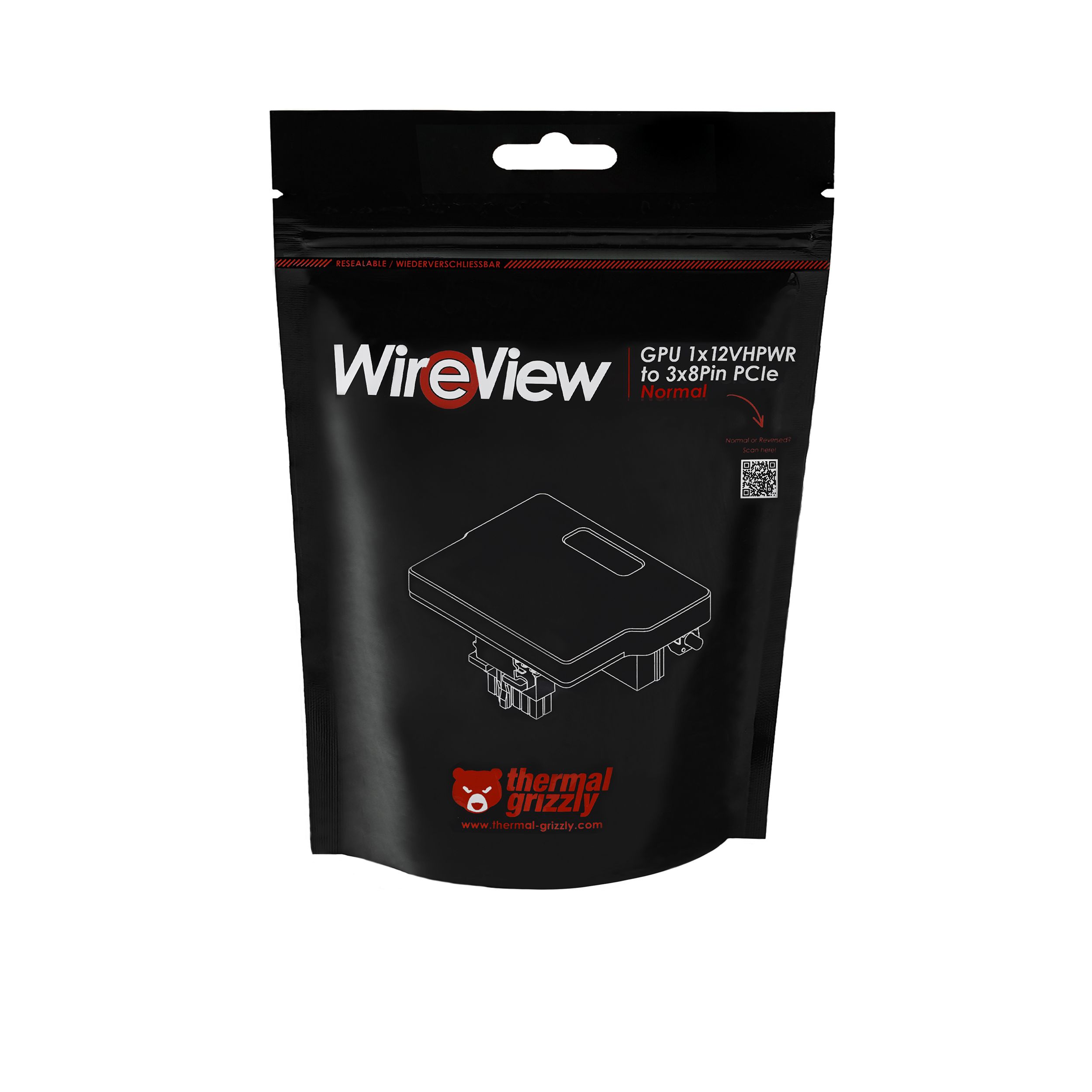 PowerMeter WireView GPU, 12VHPWR, 3 x 8 Pin PCIe, Normal