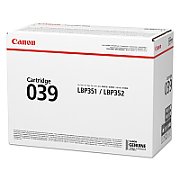 Cartus toner Canon 0287C001AA ,Negru ,11 000 pagini ,Original (CRG039) 
