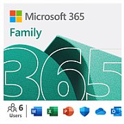 Microsoft 365 Family [UK] 1Y Subscr.P10 Formerly Office 365 Home