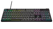 Tastatura gaming CORSAIR K55 CORE RGB USB 2.0 or Type A, wired, Rubber Dome key switches, 1000Hz Report Rate, gray