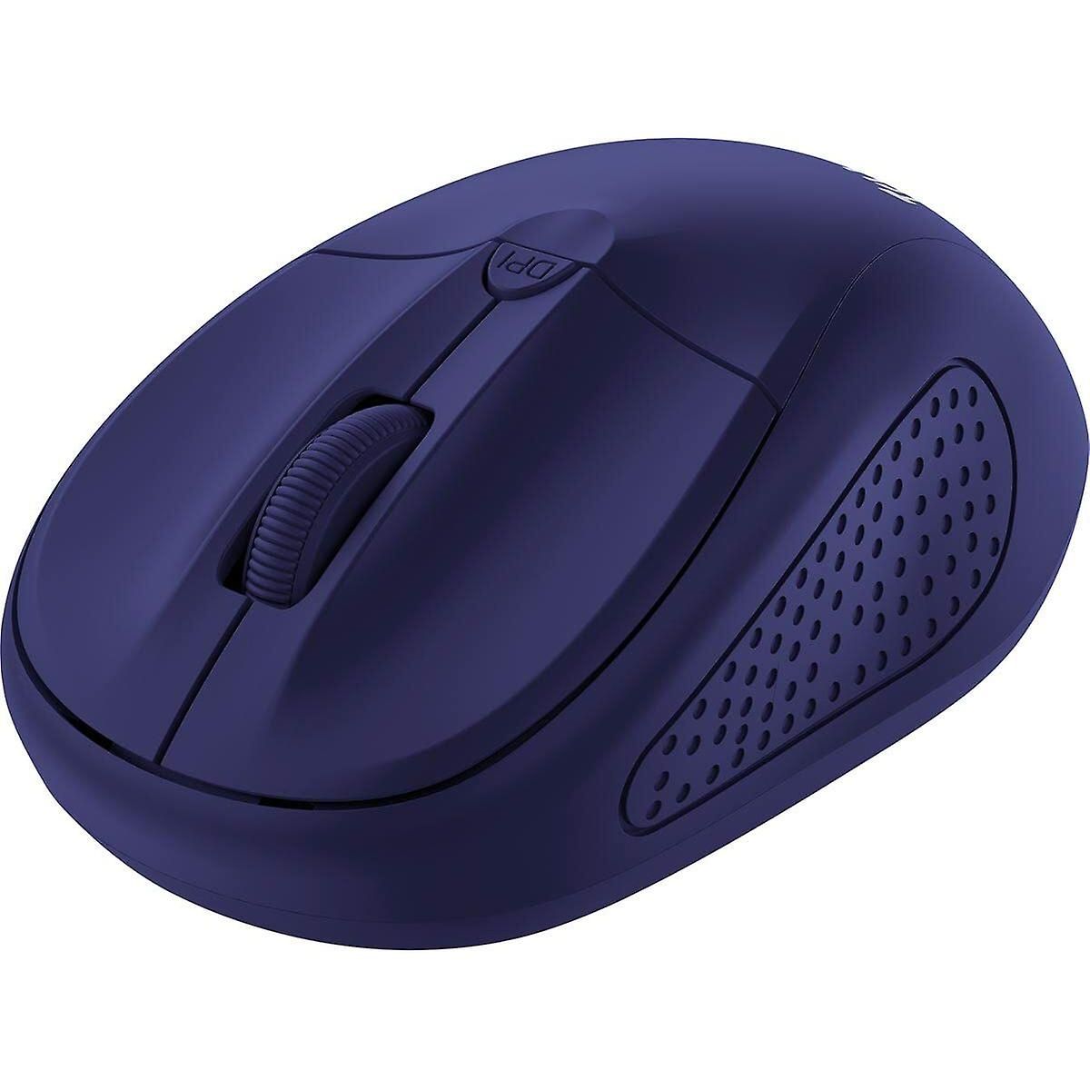 Mouse Trust Wireless optic, rezolutie 1600 DPI, albastru_2