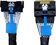 Y Intel Cable Kit 2U 1x MCIO to 2x SlimSAS (straight/4xSSD/HDD) f. M50FCP2UR312 1x SFF-TA-1016 to 2x SFF-8654 4i