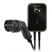 Încarcator Wallbox Green Cell EV PowerBox 22kW cu cablu tip 2 (6m)