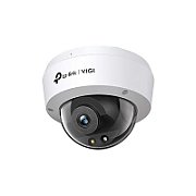 TP-Link Camera IR de supraveghere Dome pentru exterior VIGI C250(2.8MM), Senzor imagine: CMOS 1/2.7 , Lentila 2.8mm, F1.6, Weatherproof: IP67,IK10,  Infrarosu: 30m, Unghi vizualizare: Horizontal FOV: 109°, Vertical FOV: 57°, Diagonal FOV: 128, Detectare: 64m, Observare:27m, Recunoastere: 13m