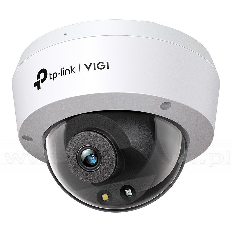 TP-Link Camera IR de supraveghere Dome pentru exterior VIGI C240I(4MM), Senzor imagine: CMOS 1/3 , Lentila 4mm, F1.6, Weatherproof: IP67, Infrarosu: 30m, Unghi vizualizare: Horizontal FOV: 79.7°, Vertical FOV: 42.9°, Diagonal FOV: 93.9°, Detectare: 80m, Observare:33m, Recunoastere: 16m