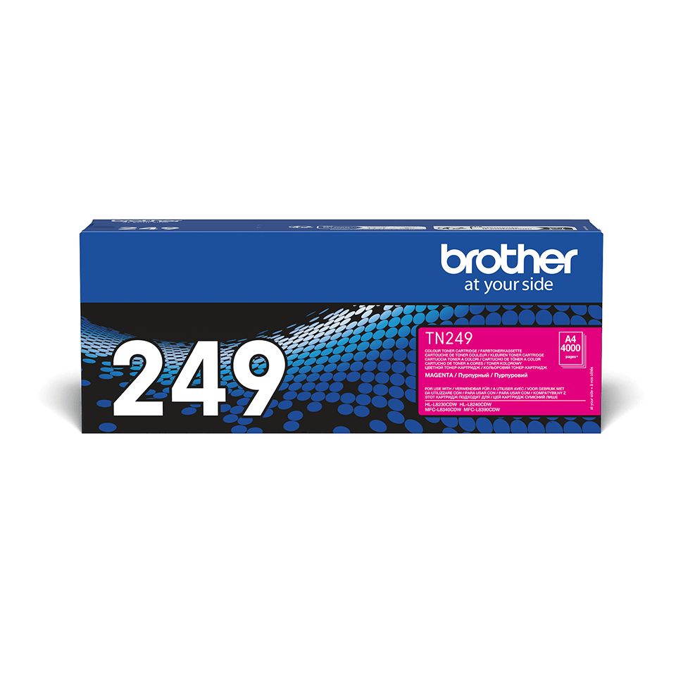 Cartus toner Brother TN249M ,Magenta ,4000 pagini ,Original (TN249M) 