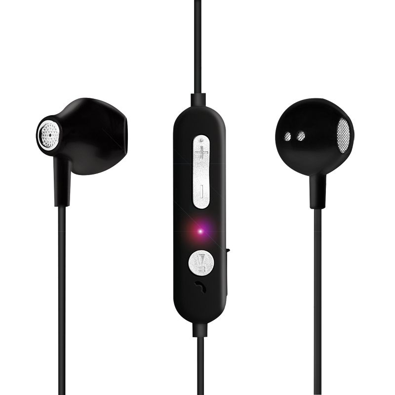 CASTI Logilink, wireless, standard, utilizare multimedia, MP3, smartphone, microfon pe fir, conectare prin Bluetooth 5.3, negru, 