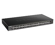 Switch D-Link DGS-1250-52X/E, 48 porturi 10 / 100 / 1000 MBs