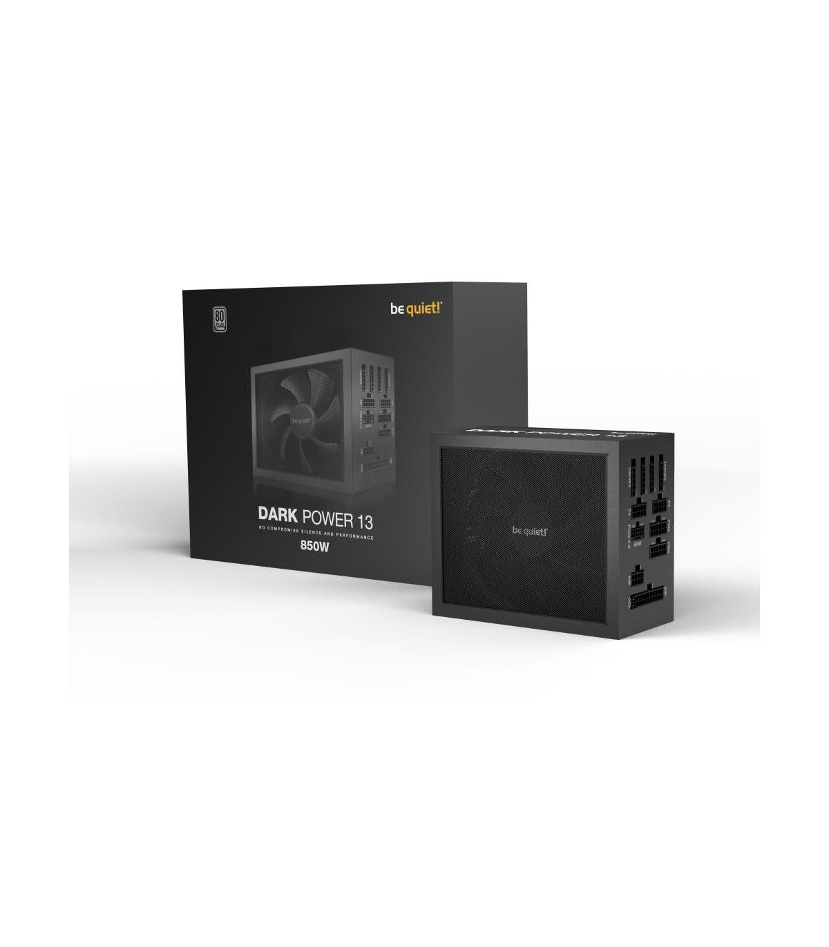 SURSA Be Quiet  DARK POWER 13 , 850W, 80 PLUS Titanium, modular, format ATX 3.0,  BN334  (timbru verde 2 lei)