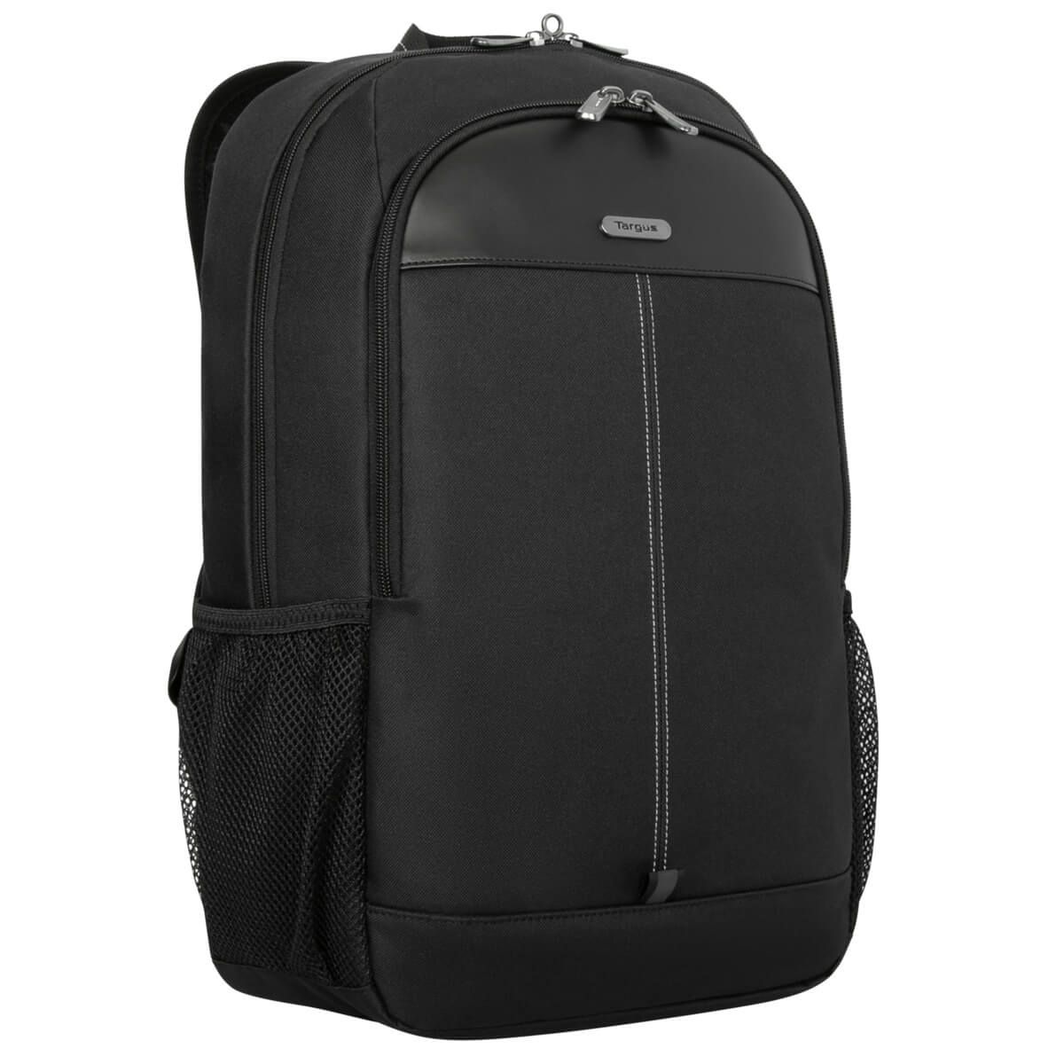 Rucsac laptop Targus 16  Modern Classic, capacitate 19 litri, dimensiuni 45 x 33.5 x 10.5 cm, maeterial polyester, negru