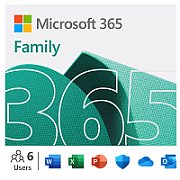 Microsoft 365 Family [FR] 1Y Subscr.P10 Formerly Office 365 Home