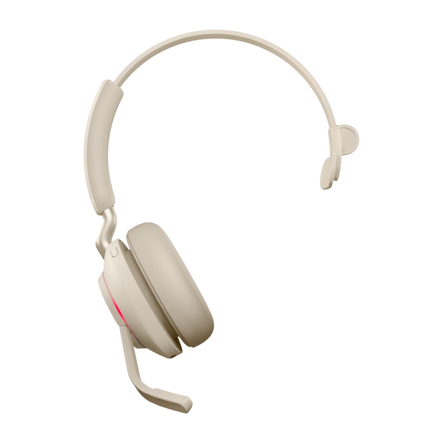 Jabra Evolve2 65, UC Mono Căști Fără fir Bandă de fixare pe cap Birou/Call center USB Tip-A Bluetooth Bej
