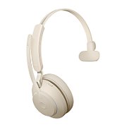 Jabra Evolve2 65, UC Mono Căști Fără fir Bandă de fixare pe cap Birou/Call center USB Tip-A Bluetooth Bej