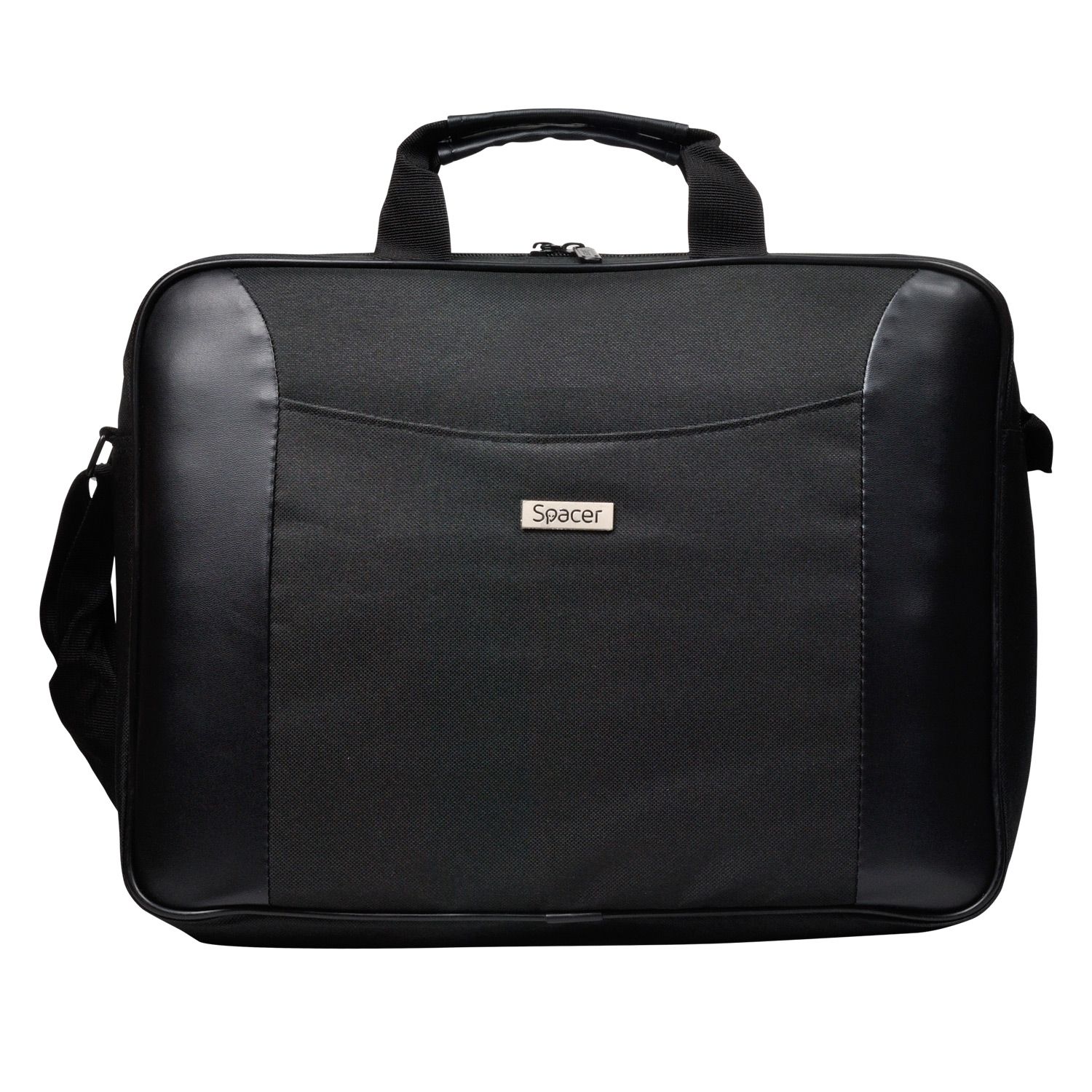 Geanta laptop Spacer Dots, 15.4 , Black