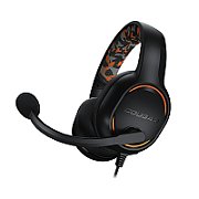 Cougar I DIVE I Headset I Driver 50mm / 9.7mm noise cancelling Mic. / Stereo 3.5mm 4-pole and 3-pole PC adapter / Black