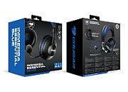 Cougar | Immersa Essential Blue | Headset | Driver 40mm /9.7mm noise cancelling Mic./Stereo 3.5mm 4-pole and 3-pole PC adapter / Blue