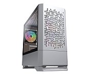COUGAR | MG140 Air RGB White | PC Case | Mini Tower / Air Vents Front Panel / 3 x ARGB Fans / 4mm TG Left Panel