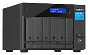 QNAP TVS-h674-i5-32G NAS Tower, 6 disk bays, Intel Core i5-12400 6-core 12-thread processor, up to 4.4GHz