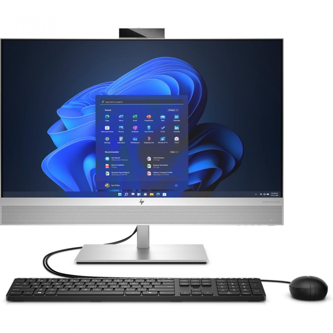 All-in-One HP EliteOne 870 G9 27 inch Non Touch IPS QHD cu procesor Intel Core i7-13700 16 Core, video integrat Intel UHD Graphics, RAM 16GB DDR5, SSD 512GB, Adjustable  Stand, HP 655 Wireless Keyboard, HP 655 Wireless Mouse, Natural Silver, Microsoft Windows 11 Pro 64, 3yw NBD_1