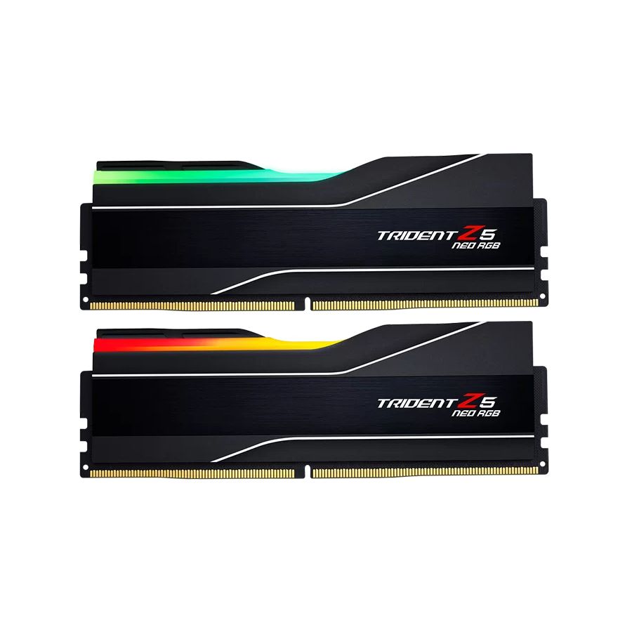 G.Skill DDR5 RAM 64GB (2x32GB Dual-Kit) PC6000 CL32 TZ5NR RGB  Trident Z5 NEO RGB AMD optimiert_1