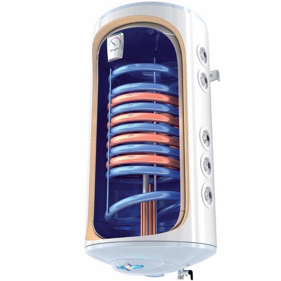 Boiler termoelectric TESY GCV7/4S 1504420B11 TSRCP2, 120 L, 2 serpentine