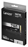 Lexar Lexar 2TB High Speed PCIe Gen 4X4 M.2 NVMe, up to 7400 MB/s read and 6500 MB/s write, EAN: 843367130290