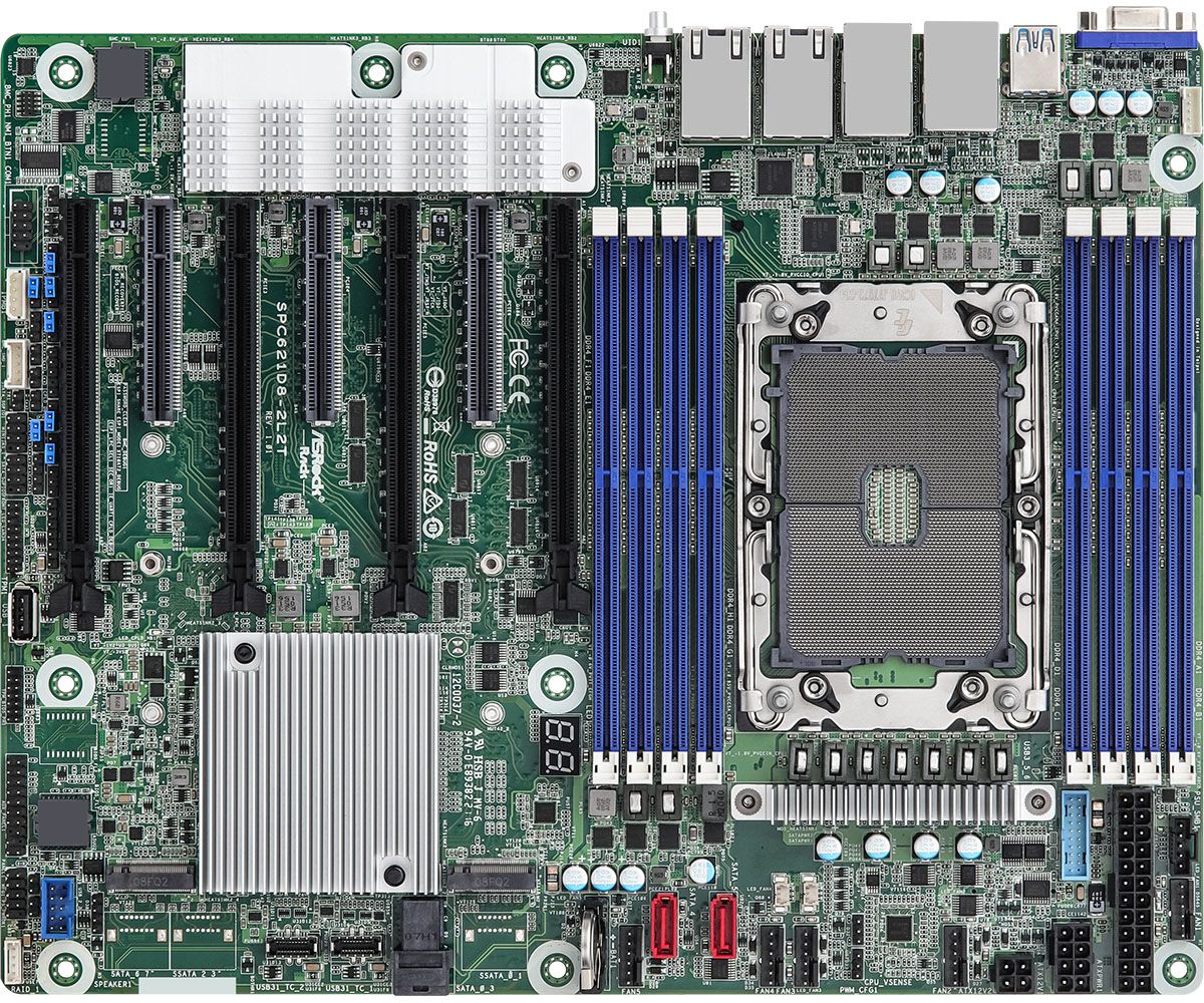 Asrock SPC621D8-2L2T plăci de bază Intel C621A LGA 4189 ATX