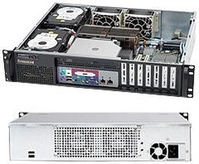 Supermicro SuperChassis 523L-505B 2U Negru 500 W