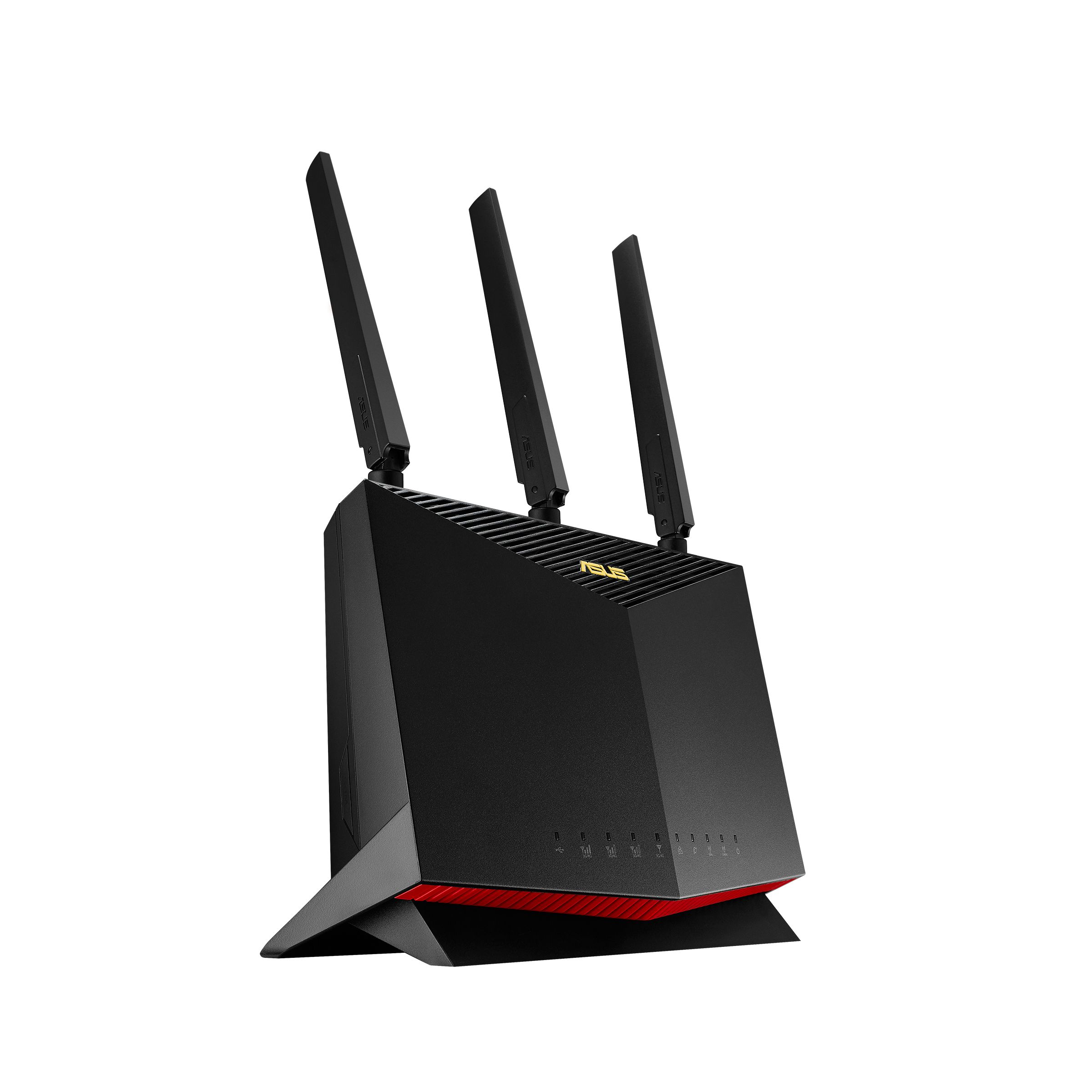 Asus ASUS 4G-AC86U router wireless Gigabit Ethernet Bandă dublă (2.4 GHz/ 5 GHz) Negru