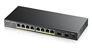 Switch Zyxel GS1100-10HP-EU0102F, 8 porturi 10/100/1000 Mbps