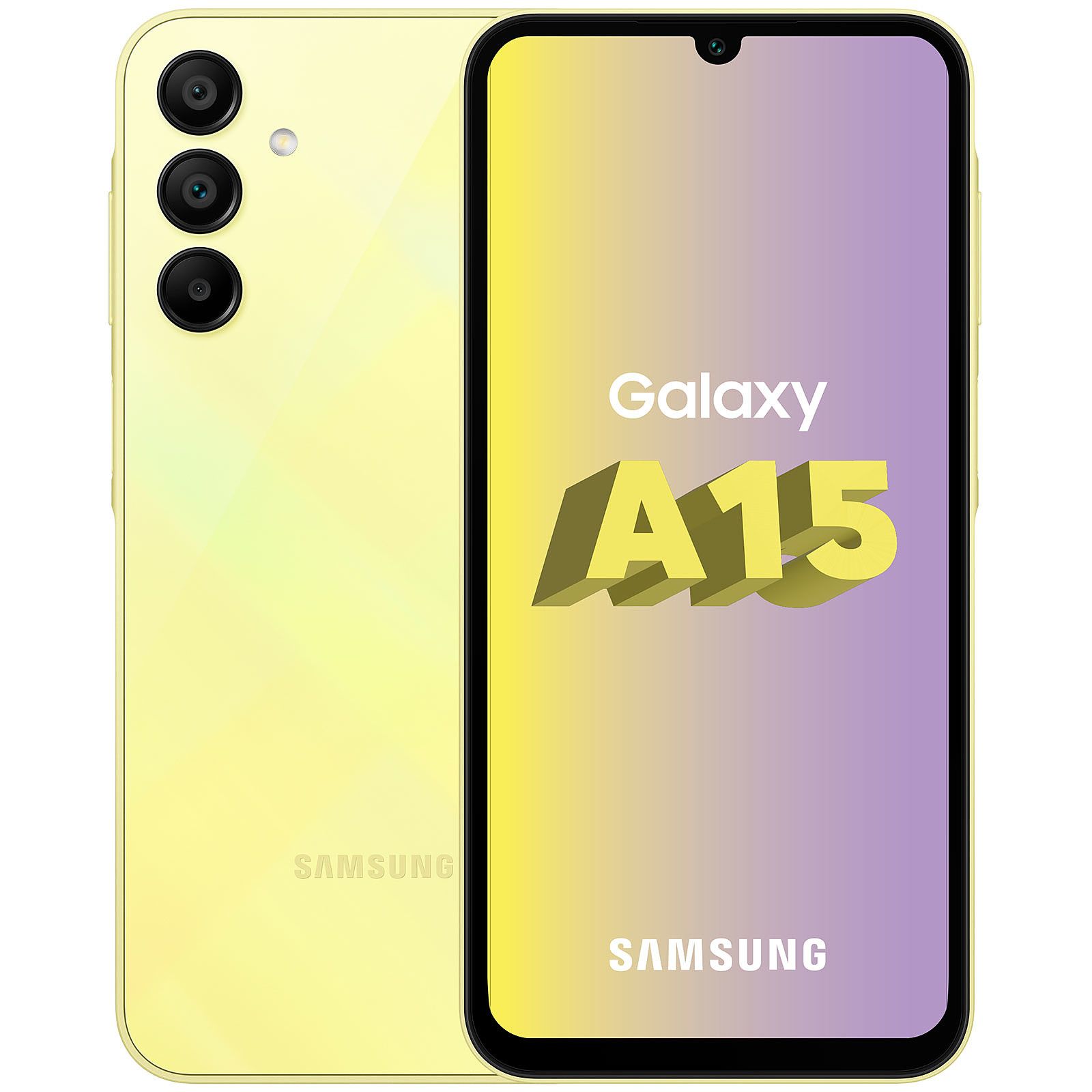 Samsung SM-A155F Galaxy A15 Dual Sim 4+128GB yellow DACH_1