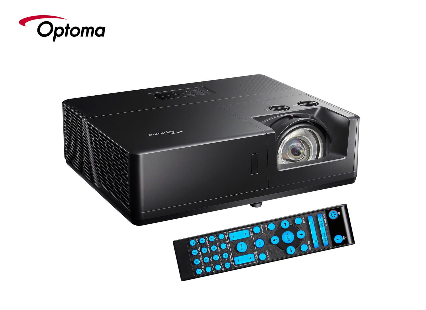 Videoproiector Laser OPTOMA ZU607TST, Short Throw, WUXGA 1920 x 1200, 6000 lumeni, contrast 300.000:1