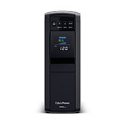 UPS Cyber Power CP1350EPFCLCD, 1350 VA, 780 W, cu management, line-interactive, 6x Schuko, 1x C14, 1x RJ45, 1x USB, 12V 7Ah LCD, Tower, Negru