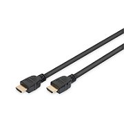 HDMI Ultra High Speed connection cable, type A M/M, 2.0m, w/Ethernet, UHD 8K 60Hz, gold, bl