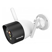 Tenda RT3-WCA Cameră supraveghere Wi-Fi de exterior 1080P, Obiectiv: 4 mm @ F1.6, slot card Micro SD (până la 256 GB), 2 antene externe, Dimensiuni: 72 x 175 mm, Rezolutie: 1920 x 1080, 15fps, H.264, Standarde wireless: IEEE 802.11b/g/n @ 2.4 GHz, 300 Mbps, IR: 30m, Alimentare: CC 12V, 1A, Port