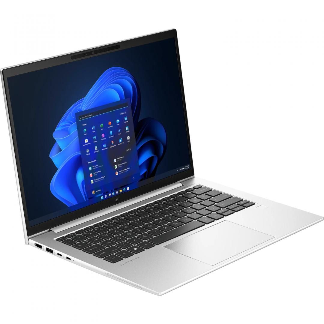 Laptop HP EliteBook 840 G10 cu procesor Intel Core i5-1335U 10-Core (1.3GHz, up to 4.6GHz, 12MB), 14.0 inch WUXGA, Intel Iris X Graphics, 16GB DDR5, SSD, 512GB PCIe NVMe, Windows 11 Pro 64bit, Silver, 1yw_4