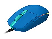 MOUSE USB OPTICAL G203/BLUE 910-005798 LOGITECH
