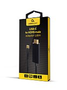 GEMBIRD USB-C male to HDMI-male adapter 4K 30Hz 2m black