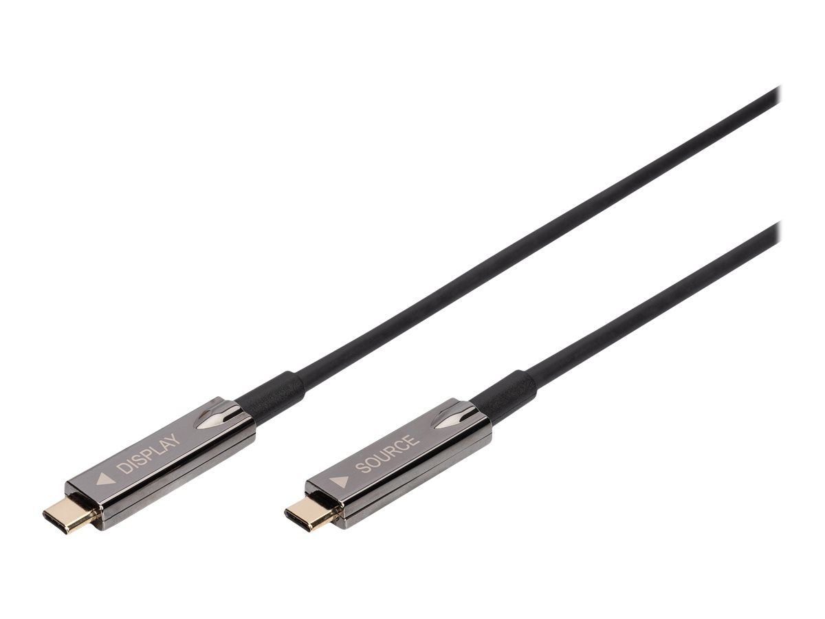 USB Type-C-USB Type -C AOC Hybrid cable 4K@60Hz USB 3.1 SPEC 15m
